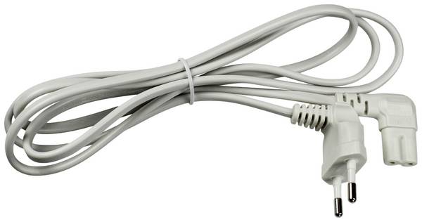 AS Schwabe 70880 napájecí síťový kabel  bílá 1.5 m