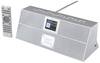 soundmaster IR3300SI IR3300SI internetové stolní rádio, internetové, DAB+, FM, AUX, Bluetooth, DLNA, USB, Wi-Fi, internet, s DLNA, hlasitý odposlech, vč. dálkového ovládání, Spotify, funkce alarmu, stříbrná