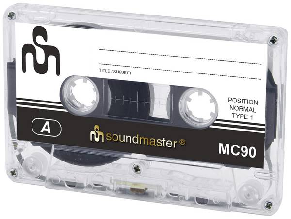 soundmaster audio kazeta 90 min sada 5 ks