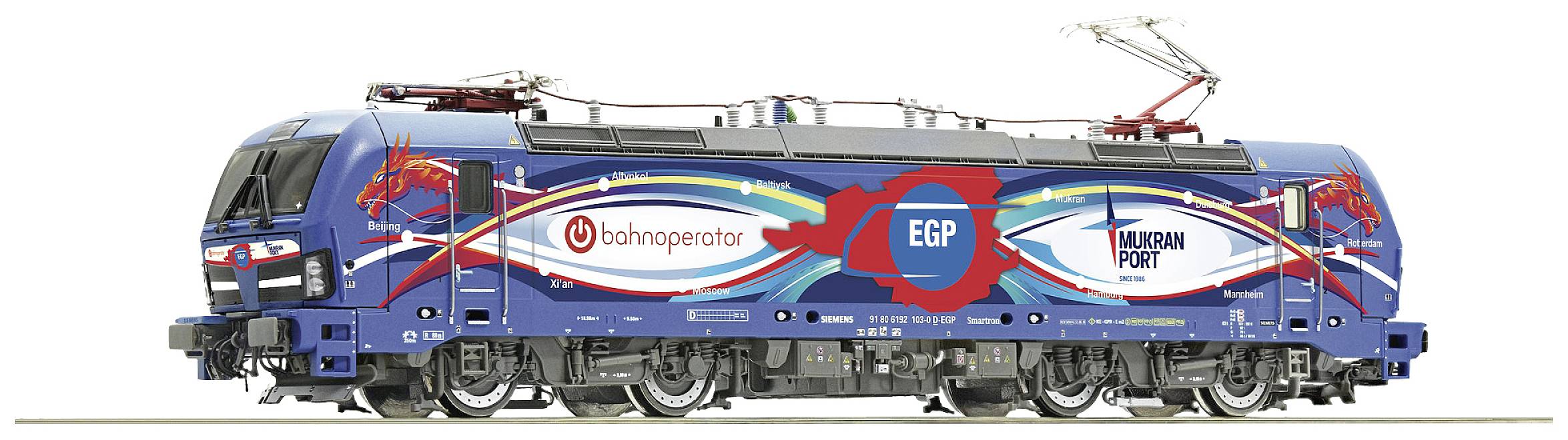 Roco 79972 Elektrická lokomotiva řady 192 103-0 řady EGP H0