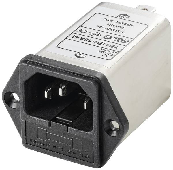 TRU COMPONENTS, TC-10101436 síťový filtr, 250 V/AC, 10 A, 0.3 mH