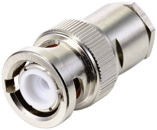 TRU COMPONENTS TC-10101496 BNC konektor zástrčka, rovná 50 Ω 1 ks