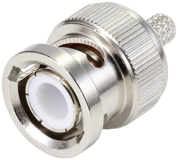 TRU COMPONENTS TC-10101508 BNC konektor zástrčka, rovná 50 Ω 1 ks