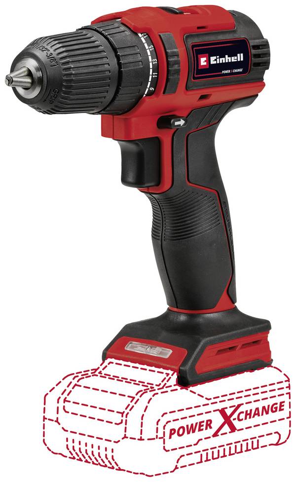 Einhell Power X-Change TE-CD 18/40 Li BL - Solo aku vrtací šroubovák, 18 V, 2 Ah Li-Ion bez nabíječky, bez akumulátoru, 4513997