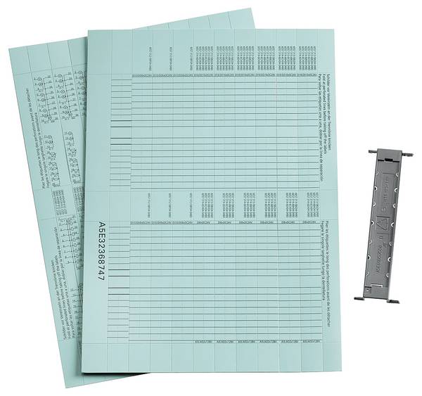 Siemens 6ES71934BH000AA0 6ES71934-BH000AA0 popisný štítek pro PLC