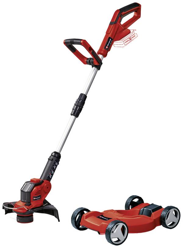 Einhell Power X-Change GE-CT 18/28 Li TC-Solo akumulátor strunová sekačka  bez nabíječky, bez akumulátoru, Vč. vyžínacího vozíku 18 V  šířka sekání: 28 cm