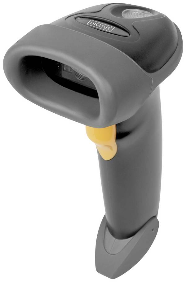 Digitus Barcode-Scanner skener 2D čárového kódu  1D, 2D LED černá ruční skener vč. stojánku USB-A, USB-C® USB 2.0