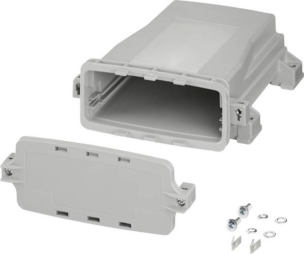 Phoenix Contact ECS-KIT-122X169-S-UV-7042 1311019 elektronická krabice 163.8 x 179.8 x 62.1 polykarbonát  Šedá (RAL 7042) 1 ks