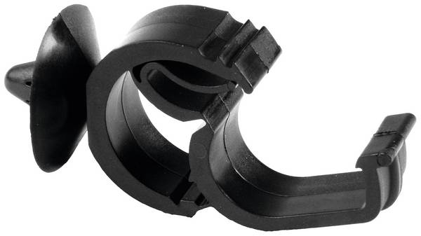 HellermannTyton AHC2AH-PA66HIRHS-BK držák kabelu  151-02881 Průměr kabelového svazku (rozsah) 11 do 20 mm  samozavírací , tepelně stabilní, odolné proti úderu  černá 1 ks
