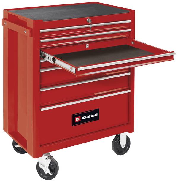 Einhell 4510151 dílenský vozík ocel Barva: červená