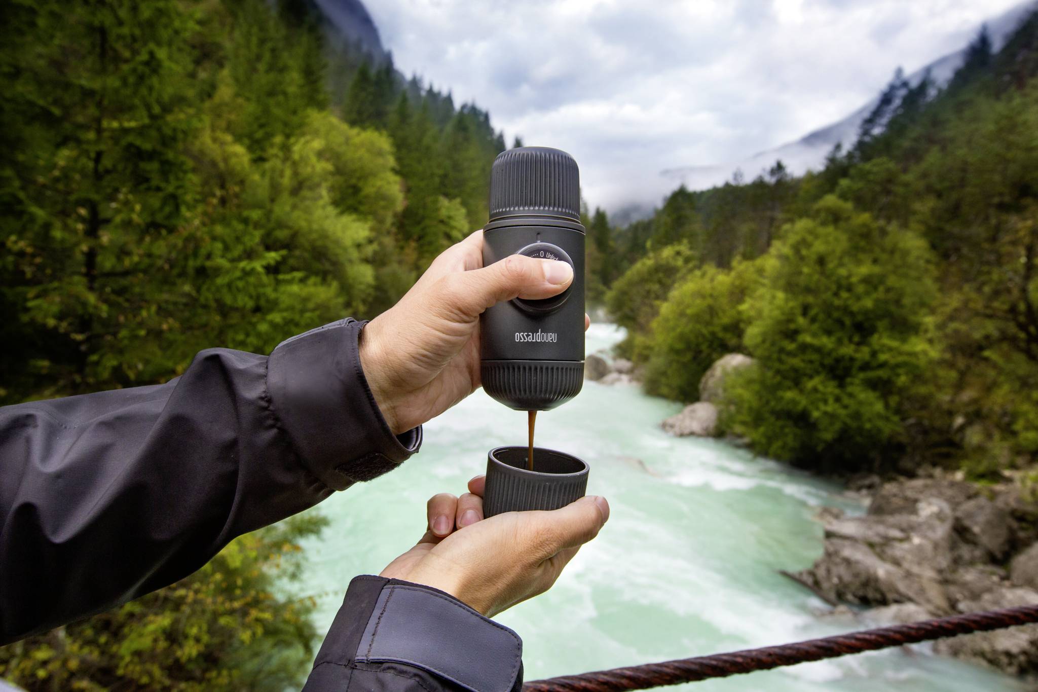 Wacaco Wac-Nano-GR kávovar šedá-5