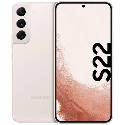 Samsung Galaxy S22 5G smartphone  128 GB 15.5 cm (6.1 palec) růžovozlatá  Android™ 12 dual SIM