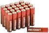 VOLTCRAFT Industrial LR03 mikrotužková baterie AAA alkalicko-manganová 1350 mAh 1.5 V 24 ks