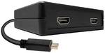 Video kabel s adaptérem Lindy 41732, 5 m, Mini DisplayPort, 2x HDMI, černá