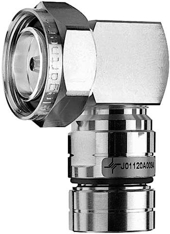 Telegärtner 100024389 100024389 DIN konektor 7-16 zástrčka, zahnutá 50 Ω 1 ks Piece