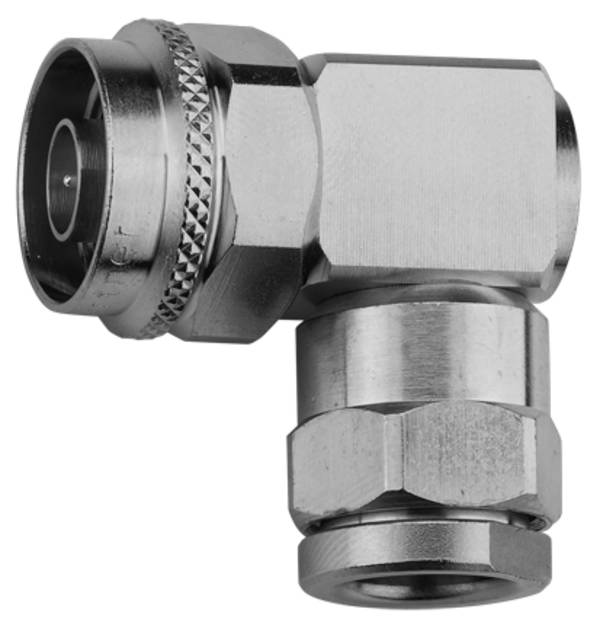 Telegärtner J01020C0161 100023975 N konektor zástrčka, zahnutá 50 Ω 1 ks