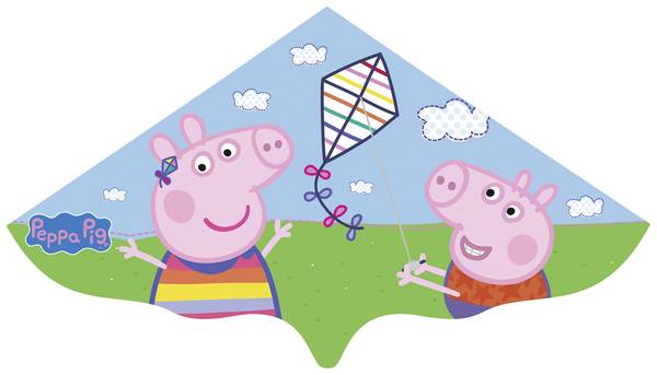 Günther Flugspiele  drak Peppa Pig Rozpětí 1150 mm Vhodnost pro sílu větru 5 - 8 bft