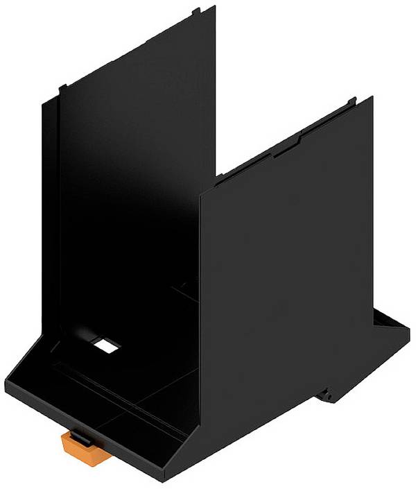 Weidmüller CH20M67 B FE BK/OR základní prvek pouzdra na DIN lištu  uzavřená, s větracími otvory, pro montáž na DIN lištu  67.5 x 109.3  plast černá 4 ks