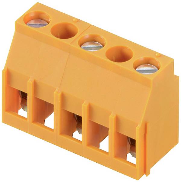Weidmüller 2613390000 šroubová svorkovnice 4 mm² Pólů 2 oranžová 100 ks