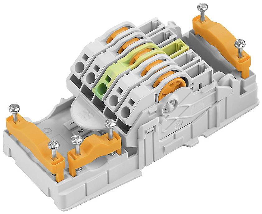 Weidmüller 2673470000, PT6 1-2-PE-3-4, rozvodný box, 2.5-6 mm², kontakty 5, Piece, 1 ks