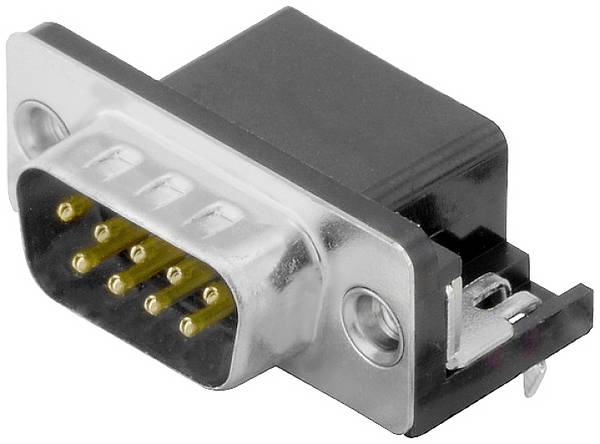 Weidmüller D-SUB M6.3 T09HU 3.2B2 TY BK 2626680000 D-SUB zástrčka 90 ° Pólů: 9 pájené 1 ks
