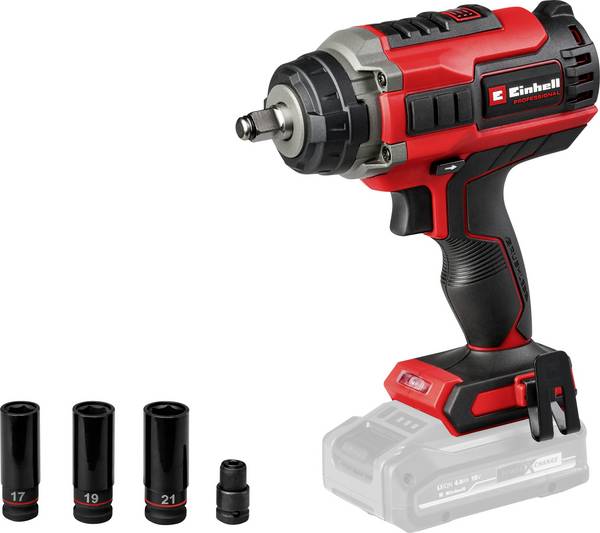 Einhell Professional IMPAXXO 18/450, 4510070 aku rázový utahovák, 400 Nm, 18 V, Li-Ion, bez nabíječky, bez akumulátoru