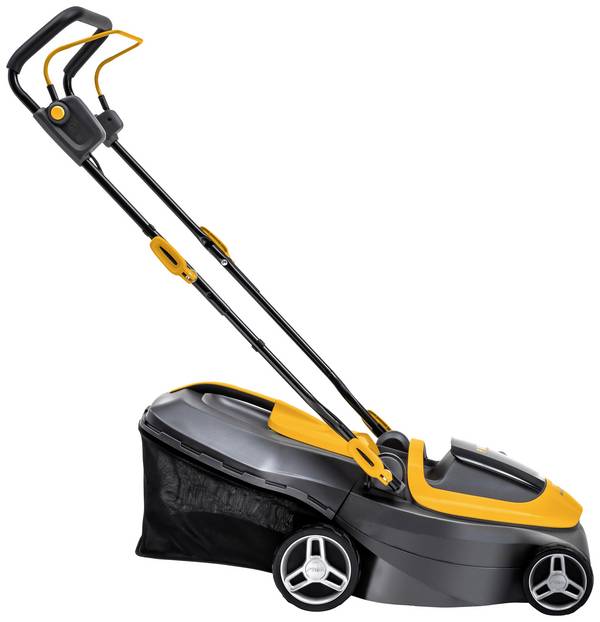 STIGA Collector 136e akumulátor sekačka   s nastavením výšky sečení, + akumulátor, vč. nabíječky  20 V šířka sekání 34 cm Určen pro Travnaté plochy do 250 m²
