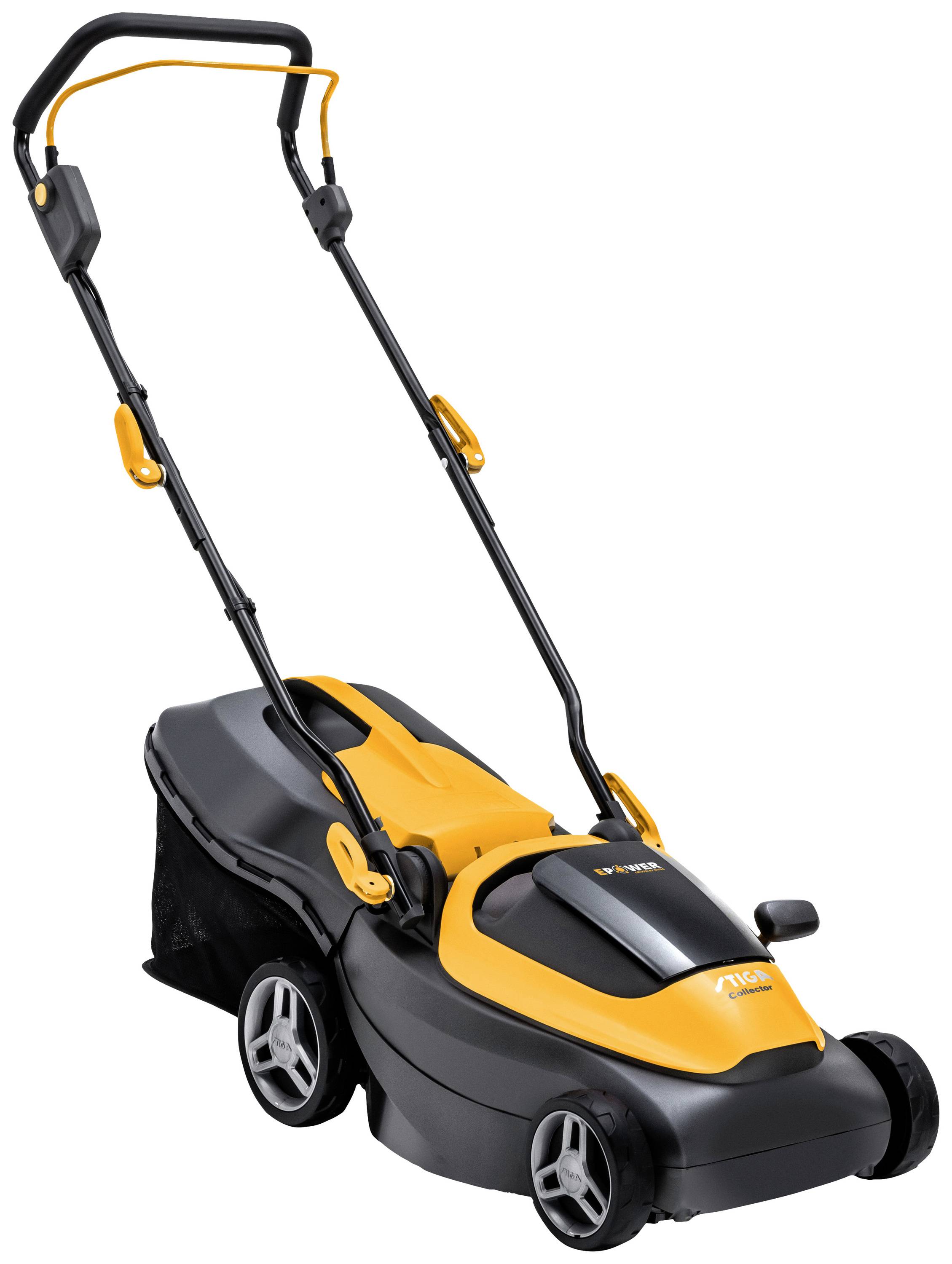 STIGA Collector 136e akumulátor sekačka s nastavením výšky sečení, + akumulátor, vč. nabíječky 20 V šířka sekání 34 cm U-2