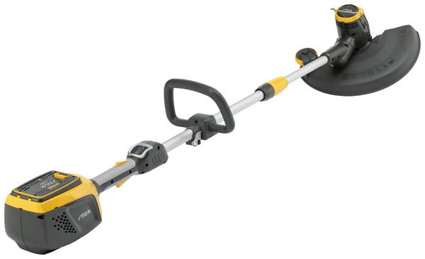 STIGA GT 500e akumulátor strunová sekačka výškově nastavitelná rukojeť, bez akumulátoru, bez nabíječky 48 V 2 Ah šířka sekání: 30 cm