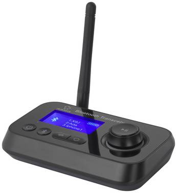 Renkforce RF-BTR-210 hudební vysílač/přijímač Bluetooth®  Bluetooth verze: 5.0 10 m integrovaný LED ukazatel