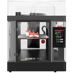 RAISE3D Pro3 Dual Extruder 3D tiskárna vyhřívaná podložka, systém dvojitých trysek (duální extrudér) , flexibilní kovové lože, včetně filamentu, vč. Zakrytování, vč. softwaru, integrovaná kamera, LED osvětlení