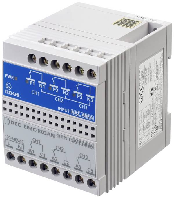 Idec EB3C-R03AN EB3C-R03AN monitorovací relé Počet reléových výstupů: 3 Počet digitálních vstupů: 3