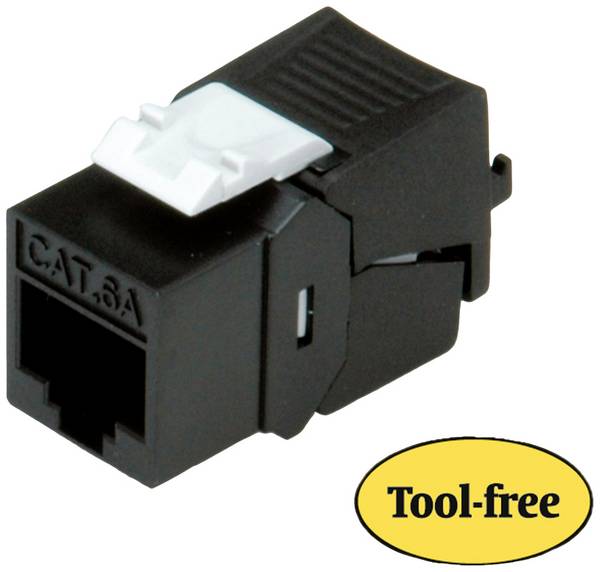 Roline  RJ45 vestavný modul Keystone CAT 6A 1 ks
