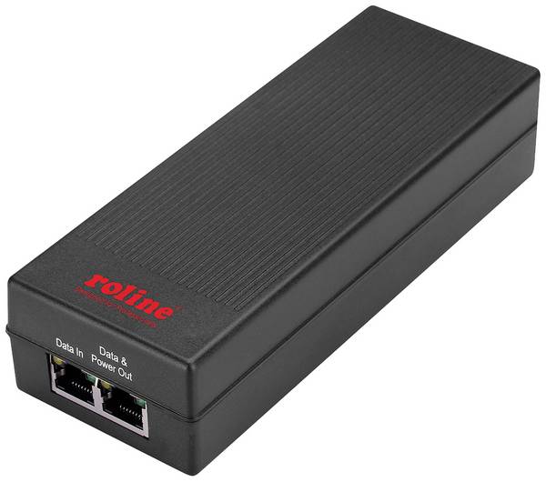Roline  PoE injektor 10 / 100 / 1000 MBit/s IEEE 802.3af (12.95 W)