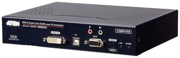 ATEN KE6920T DVI KVM extender přes domácí síť (založeno na IP) 10 km