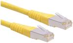 Patch kabel ROLINE kat. 6 (třída E) s/FTP (PiMF), 1,5 m, žlutá