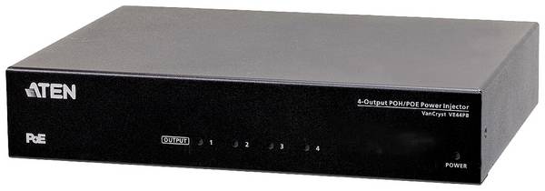 ATEN VE44PB PoE injektor 10 GBit/s IEEE 802.3af (12.95 W)