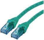 Patch kabel ROLINE kat. Vedení UTP, komponentní úroveň, LSOH, zelená, 1 m.