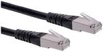 Patch kabel ROLINE kat. 6 (třída E) s/FTP (PiMF), černá, 0,5 m