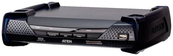 ATEN KE6920R RJ45 , SFP  KVM extender přes síťový kabel RJ45, přes optický kabel 10 km