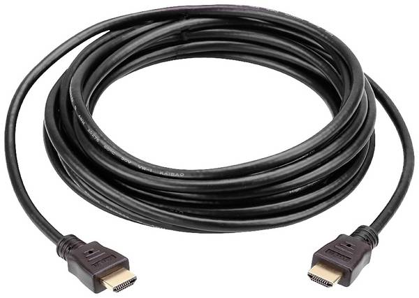 ATEN HDMI kabel Zástrčka HDMI-A, Zástrčka HDMI-A 15.00 m černá 2L-7D15H standardní HDMI HDMI kabel