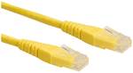Patch kabel Roline kat. 6 (třída E) UTP, barva: Žlutá, 3 m