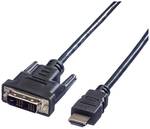 VALUE kabel DVI (18+1) ST - HDMI ST, černý, 5 m