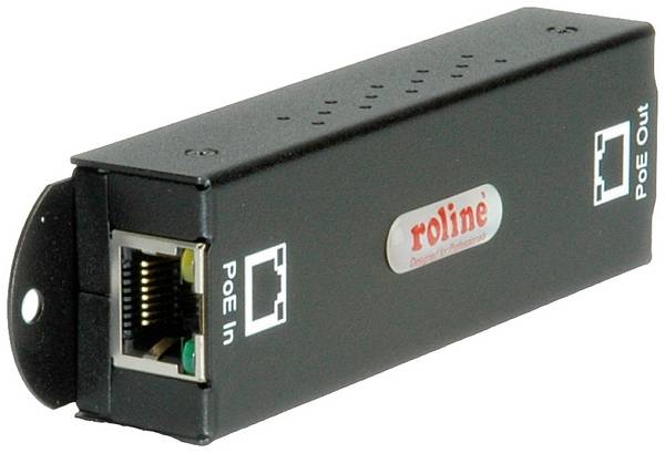 Roline  PoE extender 10 / 100 / 1000 MBit/s IEEE 802.3at (25.5 W)