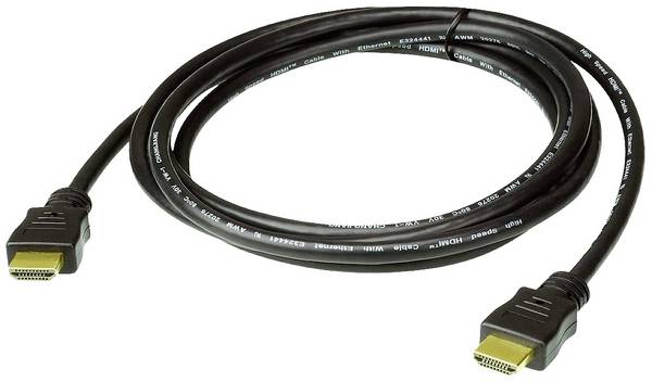 ATEN HDMI kabel Zástrčka HDMI-A, Zástrčka HDMI-A 3.00 m černá 2L-7D03H standardní HDMI HDMI kabel