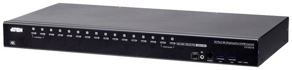 ATEN CS19216  přepínač KVM DisplayPort klávesnice 4096 x 2160 Pixel
