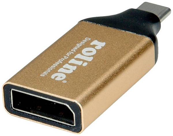 Roline 12.03.3232 USB-C® / DisplayPort adaptér [1x USB-C® zástrčka - 1x zásuvka DisplayPort] vícebarevná  0 mm
