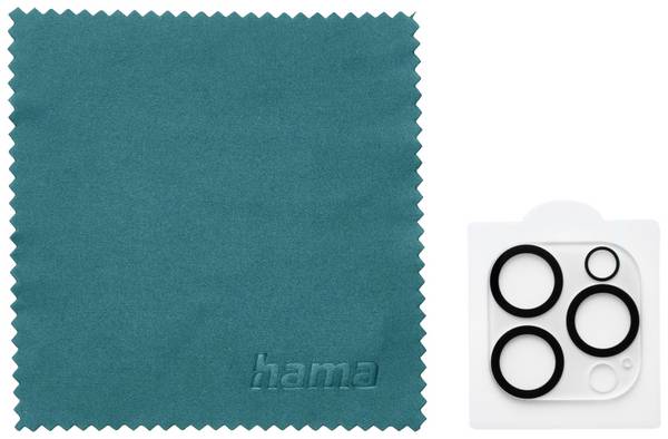 Hama  Ochranné sklo kamery Apple iPhone 15 Pro, iPhone 15 Pro Max 1 ks odolné vůči poškrábání 00222743