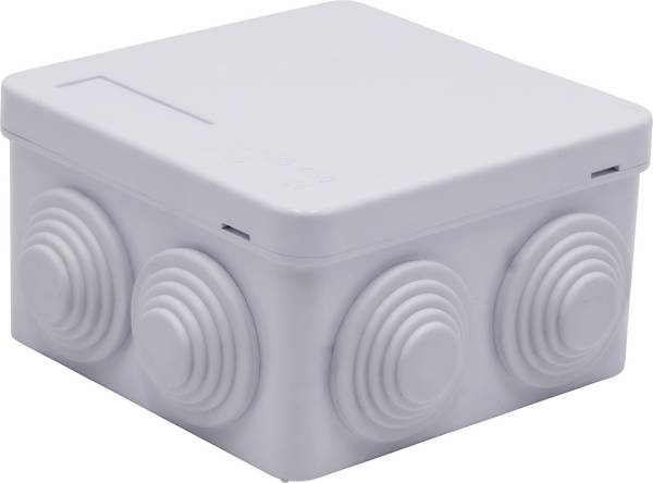 TRU COMPONENTS TC-RA 85x85x50 TC-10239036 instalační rozvodnice plast ABS   bílá 1 ks