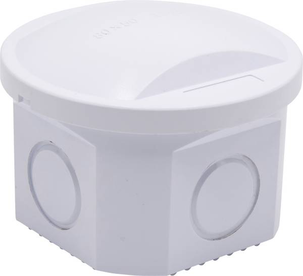 TRU COMPONENTS TC-RB 80x50 TC-10239084 instalační rozvodnice plast ABS   bílá 1 ks